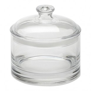 American Metalcraft 49 oz. Clear Polycarbonate Food / Condiment Storage Jar with Lid JPC49 - 12/Case American Metalcraft 49 oz. Clear Polycarbonate Food / Condiment Storage Jar with Lid JPC49 - 12/Case