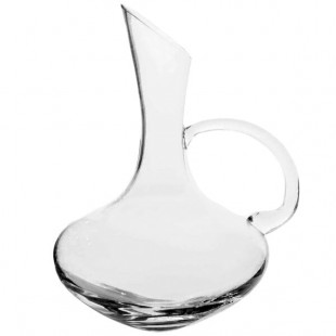 Franmara 9115 Virtual Orbital 64 oz. Crystal Decanter with Handle