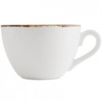 Fortessa Basics by Zwiesel Fortessa Salt TechnoCeram 2.5 oz. Bright White China Ramekin / Butternap Bowl with Earth Hue Rim - 48/Case Fortessa Basics by Zwiesel Fortessa Salt TechnoCeram 2.5 oz. Bright White China Ramekin / Butternap Bowl with Earth Hue Rim - 48/Case