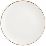 Fortessa Basics by Zwiesel Fortessa Salt TechnoCeram 2.5 oz. Bright White China Ramekin / Butternap Bowl with Earth Hue Rim - 48/Case Fortessa Basics by Zwiesel Fortessa Salt TechnoCeram 2.5 oz. Bright White China Ramekin / Butternap Bowl with Earth Hue Rim - 48/Case