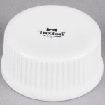 Tuxton BPX-1002 10 oz. Porcelain White Fluted China Souffle / Ramekin - 12/Case Tuxton BPX-1002 10 oz. Porcelain White Fluted China Souffle / Ramekin - 12/Case