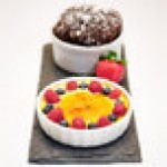 Tuxton BPX-1002 10 oz. Porcelain White Fluted China Souffle / Ramekin - 12/Case Tuxton BPX-1002 10 oz. Porcelain White Fluted China Souffle / Ramekin - 12/Case