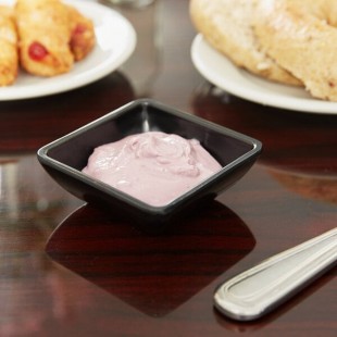 Carlisle 086003 2 oz. Black Square Melamine Ramekin - 48/Case Carlisle 086003 2 oz. Black Square Melamine Ramekin - 48/Case