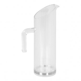Cal-Mil 53 oz. Ribbed Polycarbonate Pitcher 23410 Cal-Mil 53 oz. Ribbed Polycarbonate Pitcher 23410