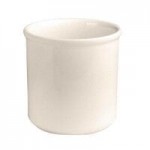 Hall China from Steelite International HL5280ABWA Bright White 12 oz. Oval Rarebit / Au Gratin Dish - 24/Case