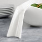 Villeroy & Boch 10-3420-3230 Flow 60 oz. White Premium Porcelain Deep Handled Bowl - 6/Case