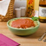 Tuxton DYB-480G 1.5 Qt. Assorted Colors China Menudo / Pasta / Salad Bowl - 12/Case