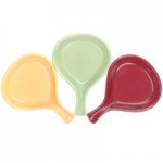 Tuxton DYB-480G 1.5 Qt. Assorted Colors China Menudo / Pasta / Salad Bowl - 12/Case