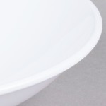 GET ML-72-W Milano 2 Qt. White Round Melamine Bowl - 12/Case