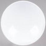 GET ML-72-W Milano 2 Qt. White Round Melamine Bowl - 12/Case