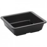 GET ML-72-W Milano 2 Qt. White Round Melamine Bowl - 12/Case