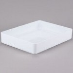 GET ML-72-W Milano 2 Qt. White Round Melamine Bowl - 12/Case