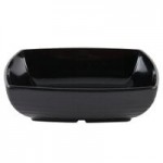 GET ML-72-W Milano 2 Qt. White Round Melamine Bowl - 12/Case