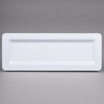 GET ML-72-W Milano 2 Qt. White Round Melamine Bowl - 12/Case