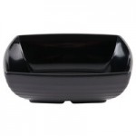 GET ML-72-W Milano 2 Qt. White Round Melamine Bowl - 12/Case