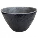 Elite Global Solutions M1693OV-CO Basalt 2.8 Qt. Oval Coal Melamine Serving Bowl