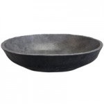 Elite Global Solutions M1693OV-CO Basalt 2.8 Qt. Oval Coal Melamine Serving Bowl