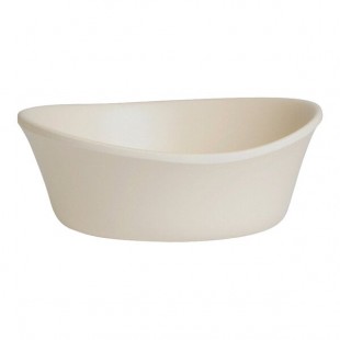 Delfin Marisol from Steelite International 16 oz. Sand Shell Melamine Grapefruit Bowl - 12/Case Delfin Marisol from Steelite International 16 oz. Sand Shell Melamine Grapefruit Bowl - 12/Case