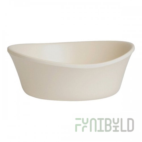 Delfin Marisol from Steelite International 16 oz. Sand Shell Melamine Grapefruit Bowl - 12/Case
