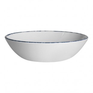 Creations Blue Dapple from Steelite International 5 oz. Coupe Melamine Bowl - 24/Case