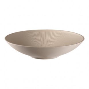 APS Nero 74.4 oz. Brown Round Melamine Serving Bowl - 6/Case APS Nero 74.4 oz. Brown Round Melamine Serving Bowl - 6/Case