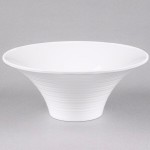 American Metalcraft FLRB11 Endurance 80 oz. Flared Round Melamine Serving Bowl