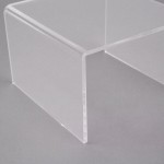 American Metalcraft CRS2 Set of Four Clear Acrylic Riser