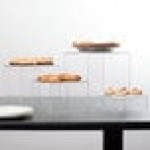 American Metalcraft CRS2 Set of Four Clear Acrylic Riser