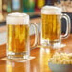 Libbey 5020 16 oz. Paneled Beer Mug - 12/Case