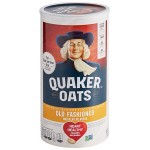 Quaker 42 oz. Old Fashioned Rolled Oats - 12/Case Quaker 42 oz. Old Fashioned Rolled Oats - 12/Case