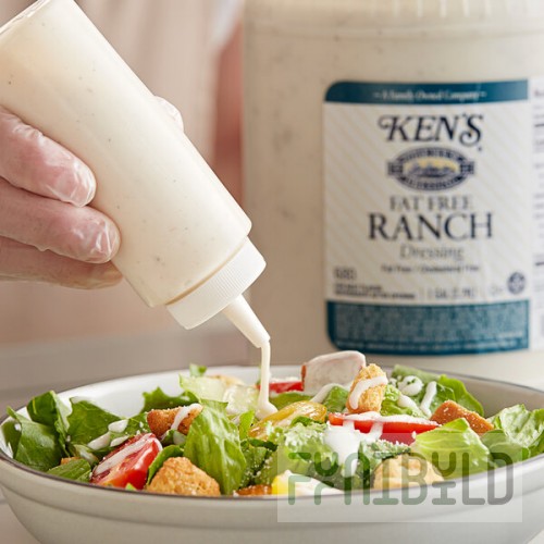 Ken's Foods Fat-Free Ranch Dressing 1 Gallon - 4/Case