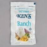 Ken's Foods Fat-Free Ranch Dressing 1 Gallon - 4/Case Ken's Foods Fat-Free Ranch Dressing 1 Gallon - 4/Case