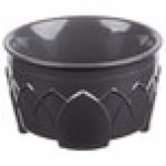 Dinex DX530044 Fenwick 9 oz. Graphite Gray Insulated Bowl - 48/Case