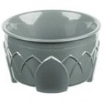 Dinex DX530044 Fenwick 9 oz. Graphite Gray Insulated Bowl - 48/Case