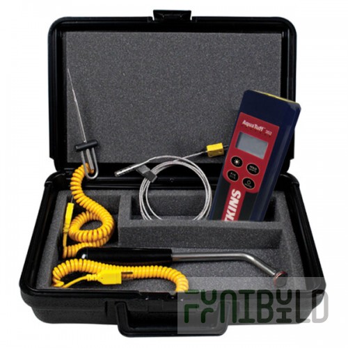 Cooper-Atkins 93970-K AquaTuff Thermocouple Thermometer Combo Pack with Case