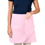Intedge Pink Poly-Cotton 4-Way Waist Apron - 38