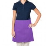 Intedge Pink Poly-Cotton 4-Way Waist Apron - 38
