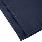 Intedge Navy Blue 65/35 Polycotton Blend Cloth Napkins, 20 Intedge Navy Blue 65/35 Polycotton Blend Cloth Napkins, 20