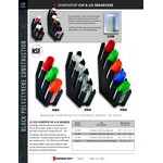 Dispense-Rite Black Polystyrene 4-Section Countertop Cup, Lid, and Straw Organizer LID-4BT-WS Dispense-Rite Black Polystyrene 4-Section Countertop Cup, Lid, and Straw Organizer LID-4BT-WS