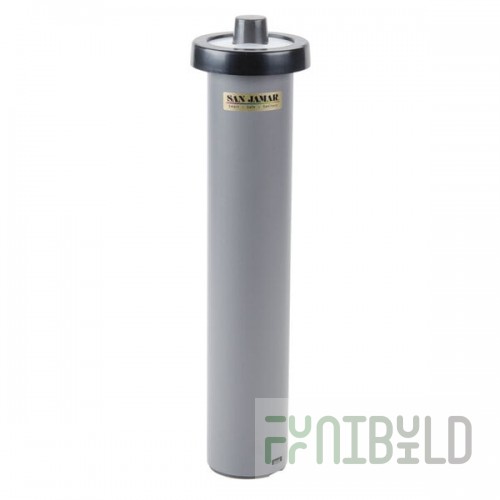 San Jamar C2010C EZ-Fit® In-Counter 1/2 - 2 1/2 oz. Portion Cup Dispenser