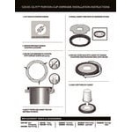 San Jamar C2010C EZ-Fit® In-Counter 1/2 - 2 1/2 oz. Portion Cup Dispenser