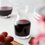 Acopa 6 oz. Customizable Glass Carafe - 12/Case Acopa 6 oz. Customizable Glass Carafe - 12/Case