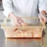 Carlisle 10611C22 StorPlus Yellow Food Storage Box - 18 Carlisle 10611C22 StorPlus Yellow Food Storage Box - 18
