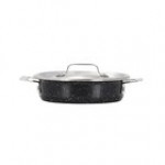 Bon Chef 60022GALAXY Cucina 1.75 Qt. Galaxy Stainless Steel Induction Casserole with Lid