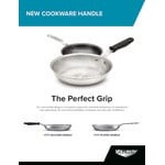 Vollrath Tribute 2 Qt. Saute Pan with Black Silicone Handle 702120