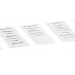 Baker's Lane Set of (3) 6.3 Gallon / 100 Cup Ingredient Shelf Bins with 6 Label Sheets