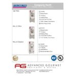 Coldelite Compacta Vario 12 Classic 20 Quart Horizontal Batch Freezer with Pasteurizer - 208-230V, 3 Phase Coldelite Compacta Vario 12 Classic 20 Quart Horizontal Batch Freezer with Pasteurizer - 208-230V, 3 Phase