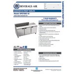 Beverage-Air SPE72HC-12 Elite Series 72
