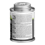 E-Z Weld EZ20402N 8 oz. Clear Medium Body PVC Cement