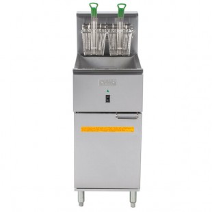 Scratch and Dent Dean by Frymaster SR114E Super Runner Economy 40 lb. Electric Floor Fryer - 240V, 1 Phase Scratch and Dent Dean by Frymaster SR114E Super Runner Economy 40 lb. Electric Floor Fryer - 240V, 1 Phase